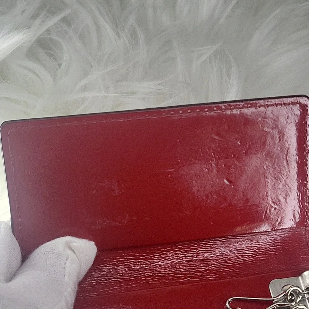 Burberry key holder red case 5 rings - Picture 13 of 17